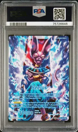 Beerus God of Destruction Returns FOIL STAMP Dragon Ball Super Super Card PSA 10 - Image 2