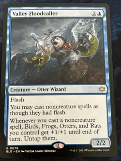 Valley Floodcaller Bloomburrow Regular NM-M Unplayed MTG 0079 - Image 1