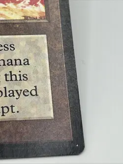 Sol Ring - Limited Edition Beta 1993 MTG Vintage - Black Border - Lp - Image 5