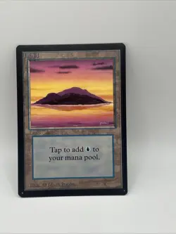 MTG Beta Island (1993) - Mark Poole - Vintage Black Border - Image 1