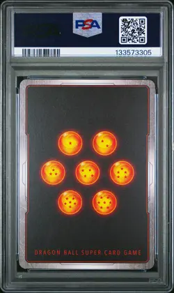 2025 DRAGON BALL SUPER CARD GAME FUSION WORLD MANGA BOOSTER 01 VEGETA PSA 10 - Image 2