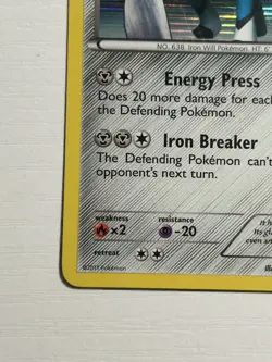 Pokemon Noble Victories Cobalion 84/101 Holo Rare MP - Image 5