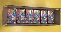 Pokemon Phantasmal Flames 6 x Empty Booster boxes and Packaging Case (No Cards) - Image 1