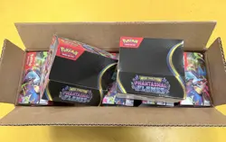 Pokemon Phantasmal Flames 6 x Empty Booster boxes and Packaging Case (No Cards) - Image 4