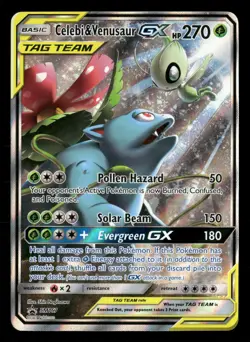 Celebi & Venusaur GX - SM167 - Black Star Promo - Pokemon Card - NM/M - Image 1