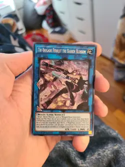 Yugioh Tri-Brigade Ferrijit the Barren Blossom MP21-EN196 1st Prismatic Secret - Image 1