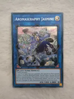 YuGiOh! Aromaseraphy Jasmine BLTR-EN093 Secret Rare 1st Ed - Image 1