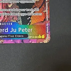 One Piece TCG OP13 St Shepherd Ju Peter Alt Art OP13-084 Carrying On His Will - Image 4