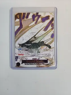 Ground Death - One Piece (Alternate Art) OP14-096 The Azure Sea's Seven Foil - Image 1