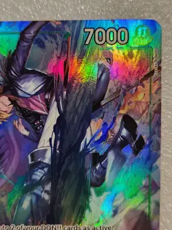 Sanji (Alternate Art) OP13-027 Carrying On His Will One Piece TCG Foil NM - Image 3