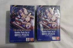 One Piece TCG: Double Pack Set 9 The Azure Sea's Seven. Lot Of 2. OP-14. New - Image 1