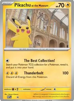 Pokemon x Natural History Museum Pikachu At The Museum Jumbo In Hand - Image 1
