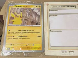 Pokemon x Natural History Museum Promo - Pikachu At The Museum - In Hand - 2026 - Image 3
