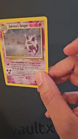 Sabrina's Gengar Holo Gym Heroes Set 14/132, And Gym Challenge 29/132 LP-NM - Image 2