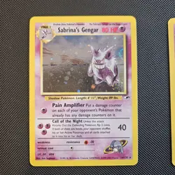 Sabrina's Gengar Holo Gym Heroes Set 14/132, And Gym Challenge 29/132 LP-NM - Image 3