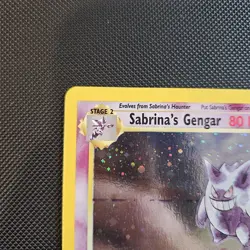 Sabrina's Gengar Holo Gym Heroes Set 14/132, And Gym Challenge 29/132 LP-NM - Image 4