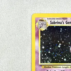 Sabrina's Gengar #14/132 Gym Heroes Holo Unlimited Swirl 🌀 Pokemon Vintage LP - Image 4
