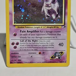 Sabrina's Gengar 14/132 Holo Rare Gym Heroes Pokemon Card HP - Image 2