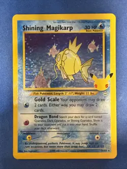 Pokemon TCG Celebrations Classic Collection Shining Magikarp Holo Card 66/64 NM - Image 1