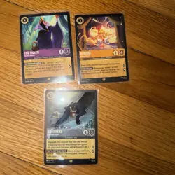 2025 Disney Lorcana Archazia’s Island Card Lot Legendary Super Rare Mixed Card - Image 1