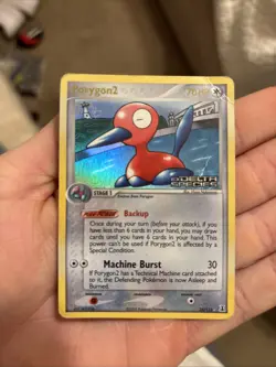 Pokemon TCG Porygon2 EX Delta Species 25/113 Reverse Holo Rare HP - Image 1