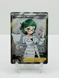 🔥Pokemon TCG-Roseanne's Backup-Full Art-172/172-Brilliant Stars-Holo-M/NM!🔥 - Image 1