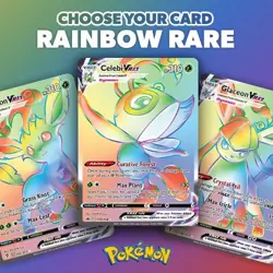 Pokemon Rainbow Secret Rare - Choose Your Card! English Near Mint - Image 1