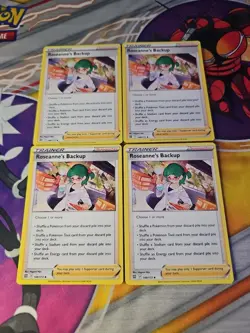 Pokemon TCG 4x Roseanne's Backup 148/172 - Brilliant Stars Trainer NM/M Playset - Image 1