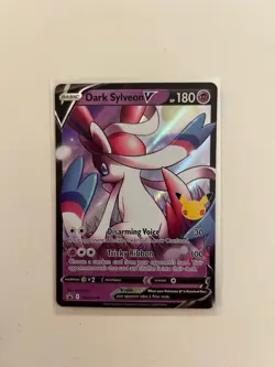 Pokemon TCG Dark Sylveon V SWSH134 Celebrations Black Star Promo 2021 - NM - Image 1