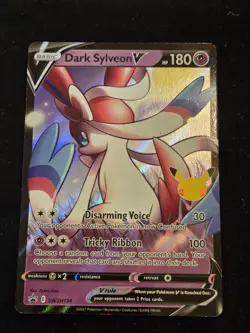 Dark Sylveon V SWSH134 Celebrations - Black Star Promo-NM/M - Pokemon Tcg - Image 2