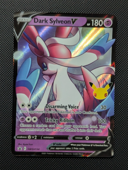 Dark Sylveon V SWSH134 Celebrations - Black Star Promo-NM/M - Pokemon Tcg - Image 1