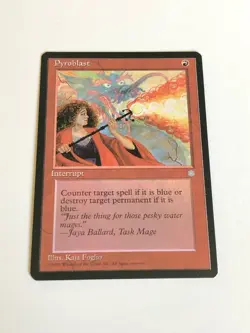 Pyroblast - Common, (213/383) Ice Age Vintage MTG 1995 [ Magic the Gathering ] - Image 1