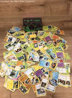 2.5LB Lot of Various Assorted Pokemon Cards TCG CCG in Collectible Box - Image 1