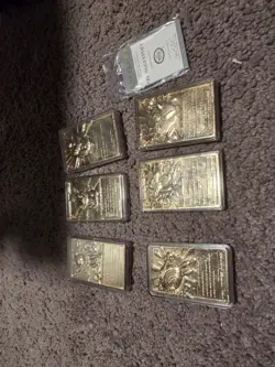 1999 Pokemon Burger King Gold Plated Trading Card Set of 6 - Image 2
