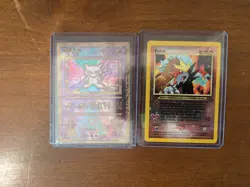 Pokemon TCG Ancient Mew & Entei Holo Card Lot Vintage 2000 English - Image 1