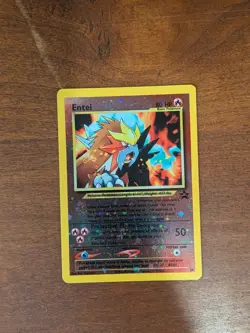Pokemon TCG Ancient Mew & Entei Holo Card Lot Vintage 2000 English - Image 4
