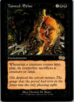 (2) Tainted Aether Cards, Urza's Saga, Never Played, MTG Magic - See Scans - Image 4