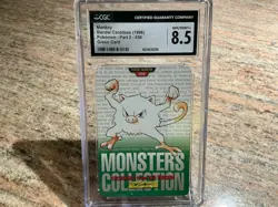 Manley Bandai Carddass 1996 Pokemon Part 2 056 Green Card CGC 8.5 - Image 1