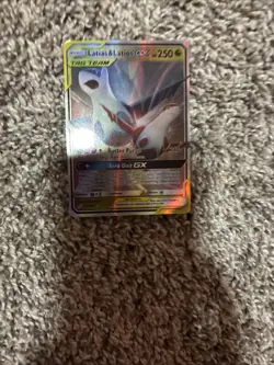 Pokemon Latias and Latios GX Tag Team Card Good Condition Ungraded 113/181 - Image 1