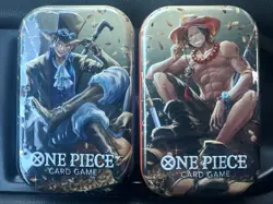One Piece TCG Card Game - Mini Tin Vol.2 English OP 13 + Promo Pack (Qty.2) - Image 1