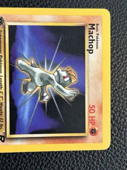 Pokemon TCG Team Rocket Machop 1st Edition 59/82 Card - Image 2