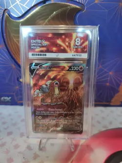 Pokemon TCG ACE 8!!! Entei v Crown Zenith: Galarian Gallery GG36/GG70 - Image 1
