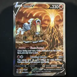 Entei v Crown Zenith Galarian Gallery Ultra Rare Pokemon TCG GG36/GG70 - MINT - Image 1