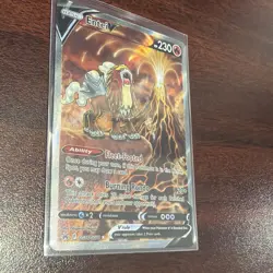 Pokemon TCG Entei V Crown Zenith: Galarian Gallery GG36/GG70 Holo Ultra Rare NM - Image 2