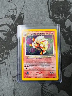 Light Arcanine 12/105 Neo Destiny Holo MP Pokemon TCG Vintage WOTC - Image 2