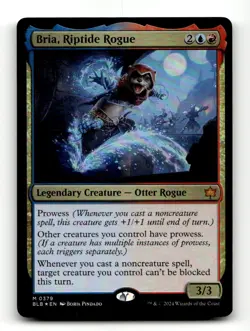 Bria, Riptide Rogue Bloomburrow FOIL Mythic #379 Magic the Gathering - Image 1