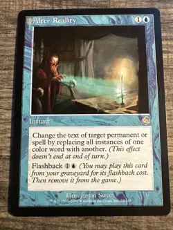 MTG Alter Reality (TOR) Torment Regular Rare 22/143 - Image 1