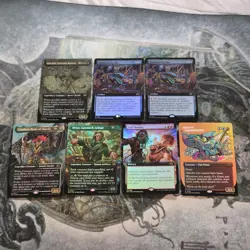 MTG Aetherdrift ◇ Borderless Rares Foils Lot • 7 - Image 1