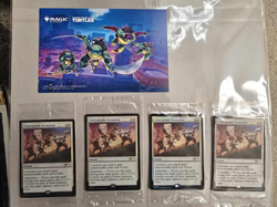 4x TMNT Unbreakable Formation NYCC 2025 Promo MTG Magic Teenage Ninja Turtles - Image 1