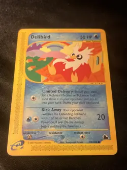 Delibird - 49/144 Skyridge - Pokemon TCG - 2003 - Image 1